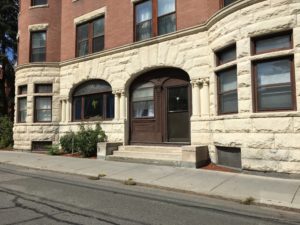 Brookline, 15 Vernon St., first floor, home of Mike Reavey, Richard Sullivan, John McCarthy, and me, 1968-68.